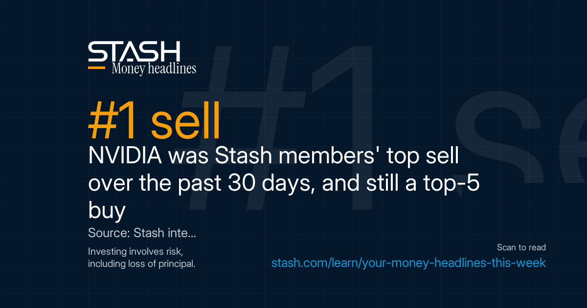 NVIDIA #1 sell on Stash, still a top buy
