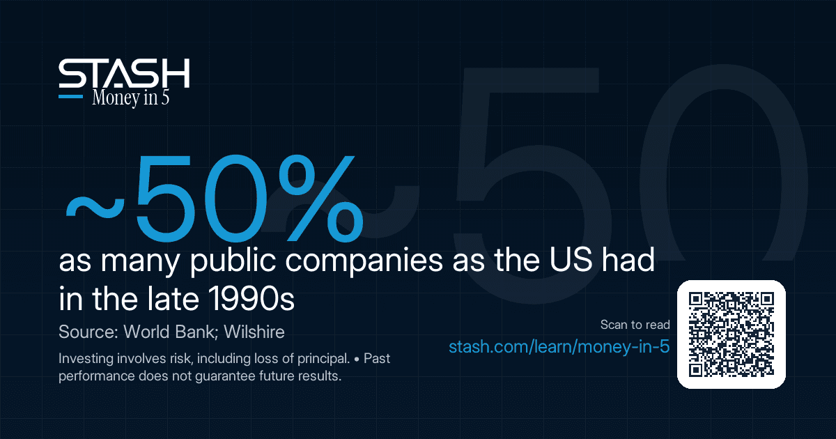 There are fewer stocks to pick than you think