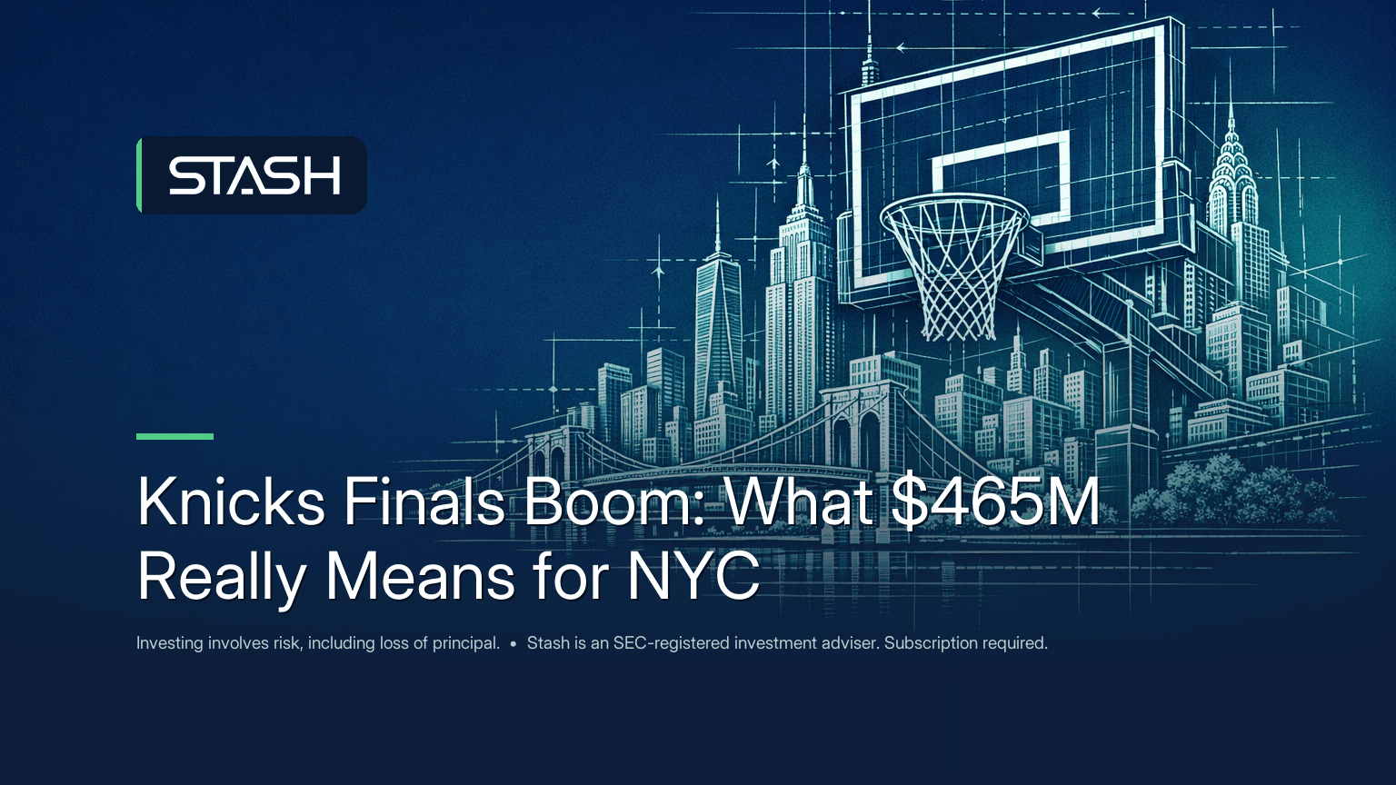 Use the Knicks’ Finals run to see how short-term economic ripple effects work and why a $465M headline needs context for investors.