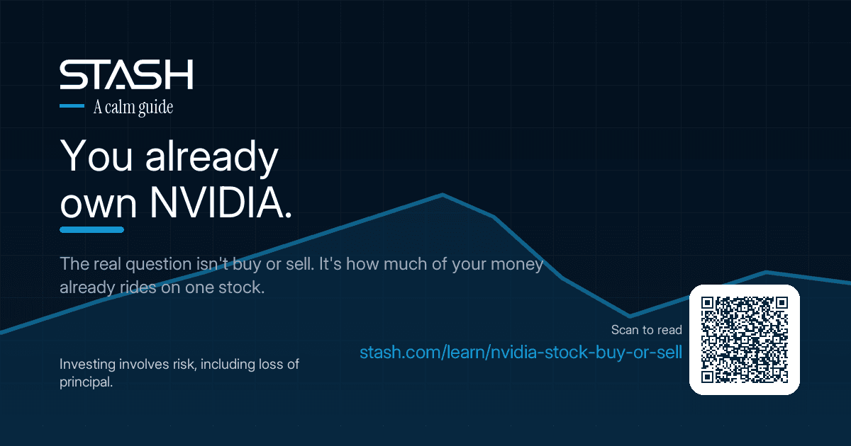 You already own NVIDIA through your index funds, probably more than you think. Here's the two-minute way to check your real exposure and right-size it.