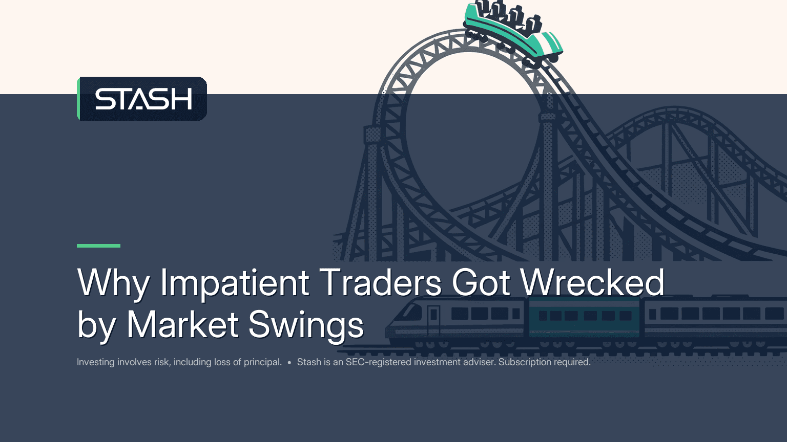 Why Impatient Traders Got Wrecked by Market Swings — But Auto-Stash Stayed Steady? Learn how automation can reduce emotional trading.