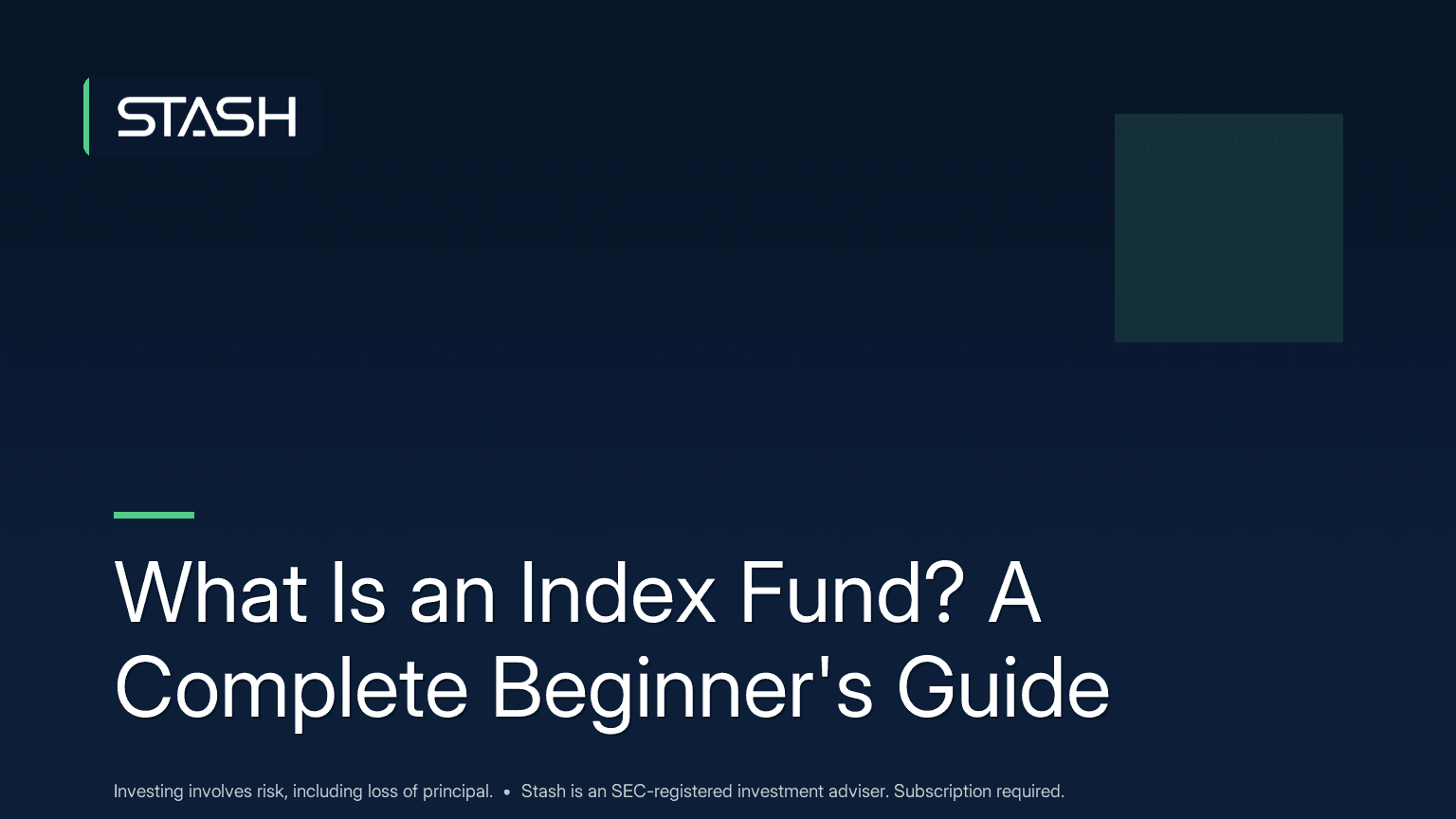 What is an index fund? Learn how index funds work, why fees matter, common myths, and what beginners may want to consider.