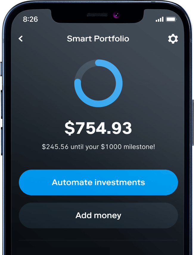 Stash smart portfolio investing robo advisor tool.